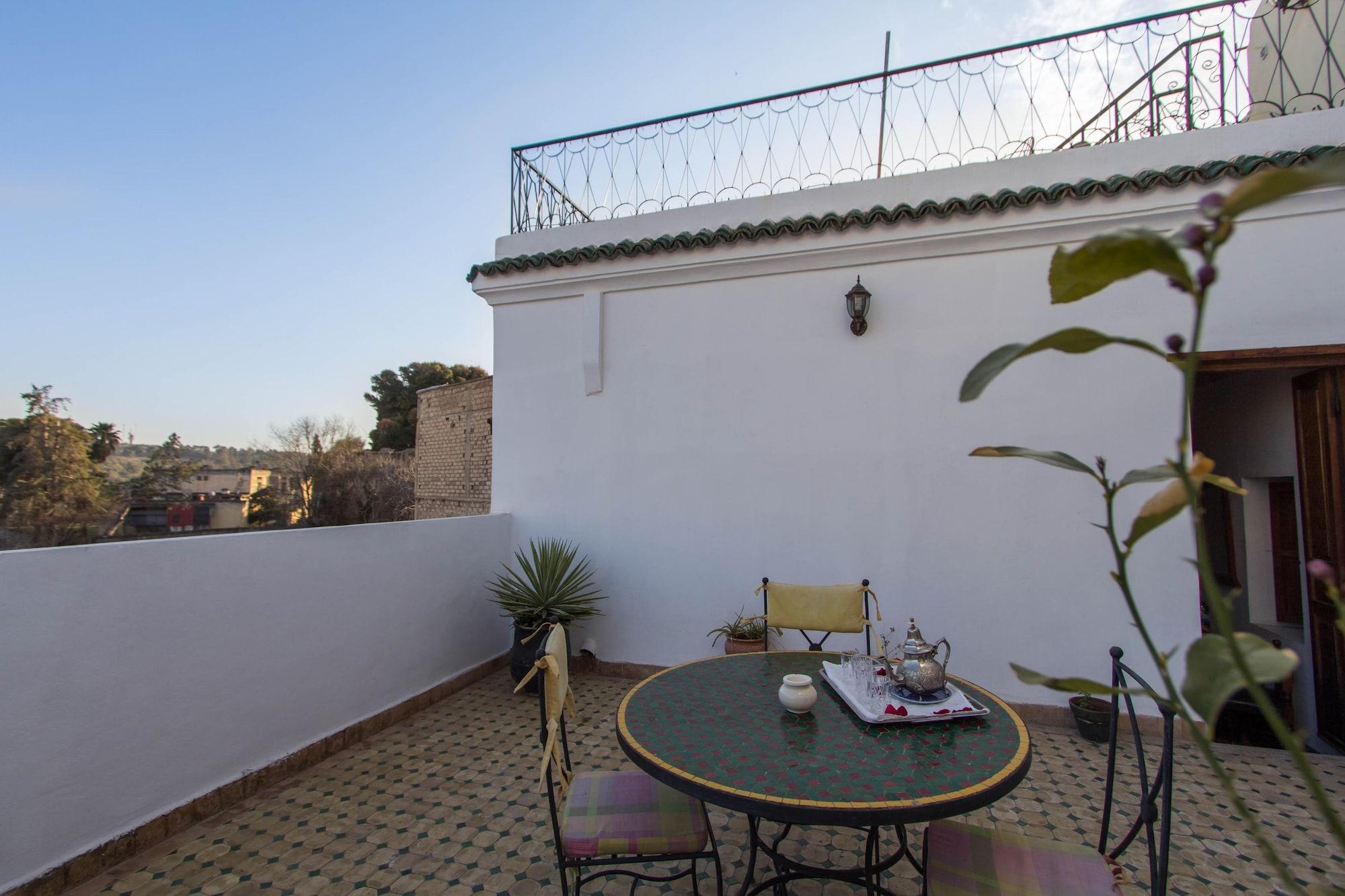 Riad - Dar Al Andalous Fès Exterior foto