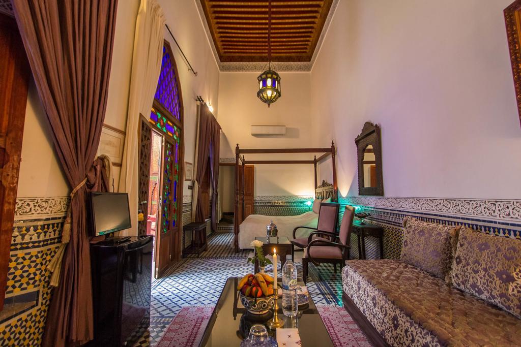 Riad - Dar Al Andalous Fès Exterior foto